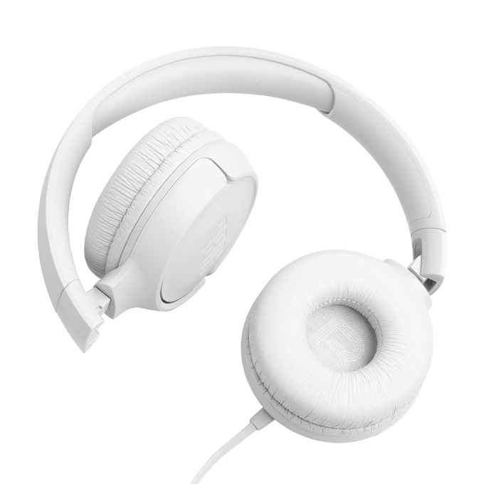 JBL Tune 520C USB-C - White - Hi-Res wired on-ear headphones - Detailshot 3 image number null